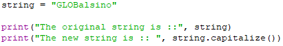 Search with defined functions