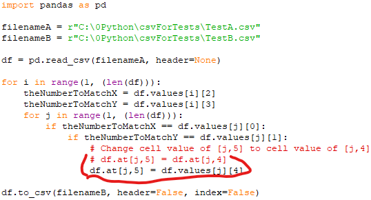 If a cell value is equal to another cell value, then compare the third cell value; if both cell value is the same, then change its value to a value