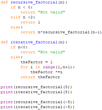 Recursive function to count up