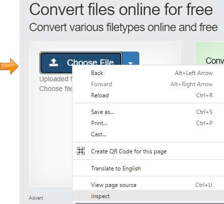 Upload Files to Webpages