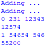 Plot histogram in numpy