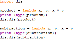 Disassembler for Python bytecode