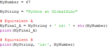 Mixing of using numbers and strings by conversionsMixing of using numbers and strings by conversions