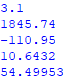 Round to different decimal places