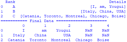 Split a list into multiple columns with "pd.Series"