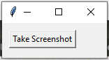 Snipping tool: take a screen shot from the full screen