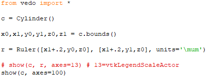 Calibrate and put a scale bar, and draw a fixed line segment on an image