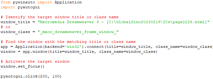 Find Window Title with Python