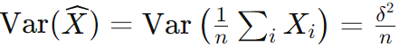 formula for the variance 